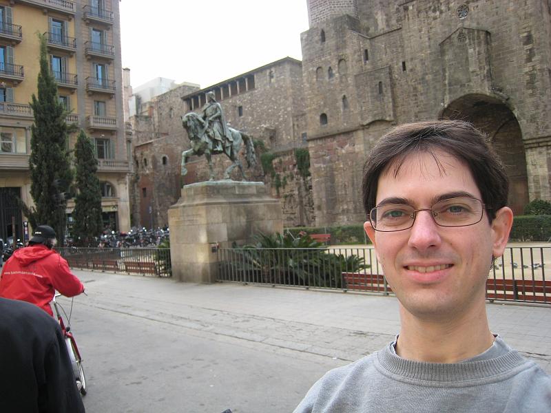 Near the end of the bicycle tour