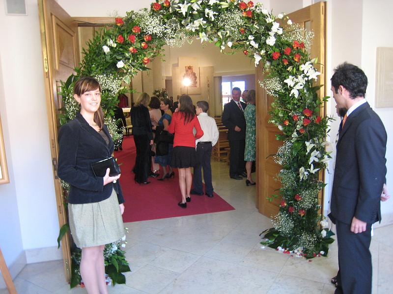 Entrance arch